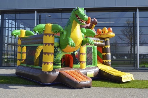 Hüpfburg Multiplay Dinosaurier mieten